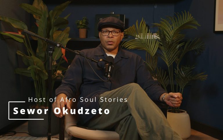 Sewor Okudzeto Host of Afro Soul Stories
